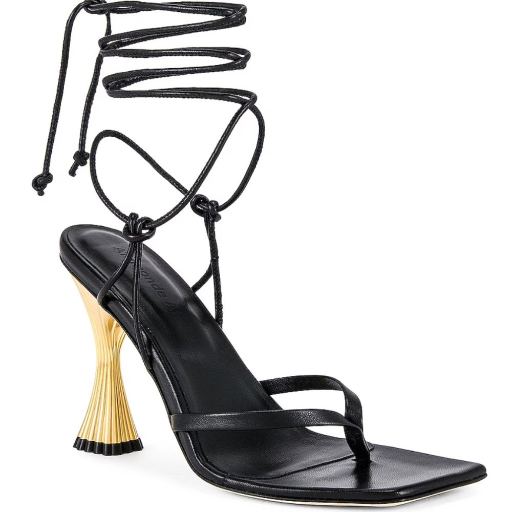 A'mmonde Atelier Size: 7 Anastassia 100 Ankle Tie